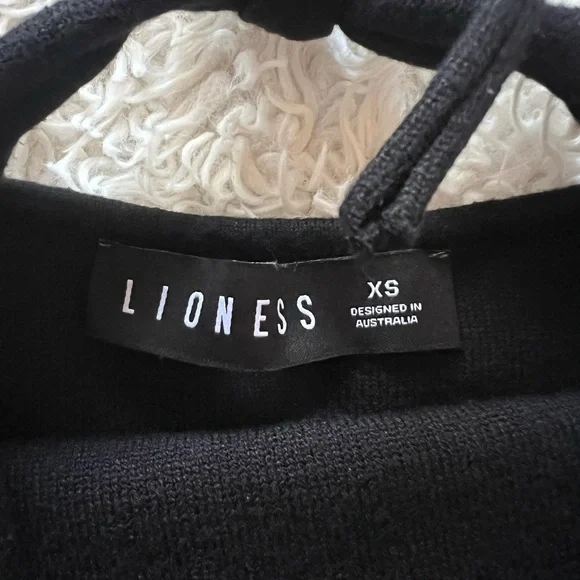 Lioness Black Halter Knit Dress - Picture 3 of 6